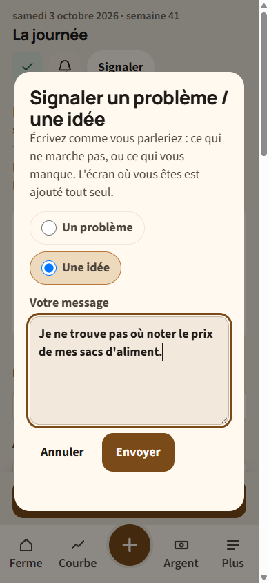 Signaler un problème